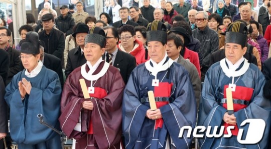 단군성전서 열린 어천절 대제