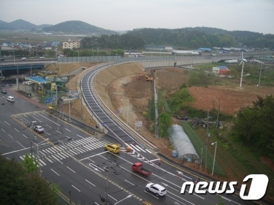 국도 21호선 군산대 교차로 30일 개통