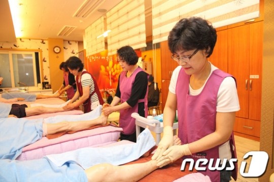 광주 동구노인복지관, 발관리 서비스 인기