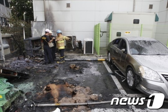 대구시 수성구 전자마트 상가화재