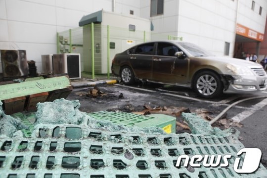 대구 전자마트 주자장 화재