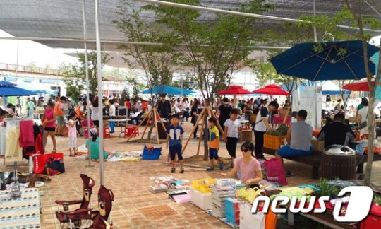 제천 아름다운주말장터에 씨알누리 퓨전콘서트