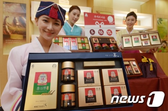 추석선물로는 홍삼이 최고