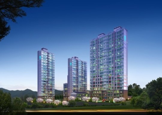 괴정신동아파밀리에 아파트 투시도