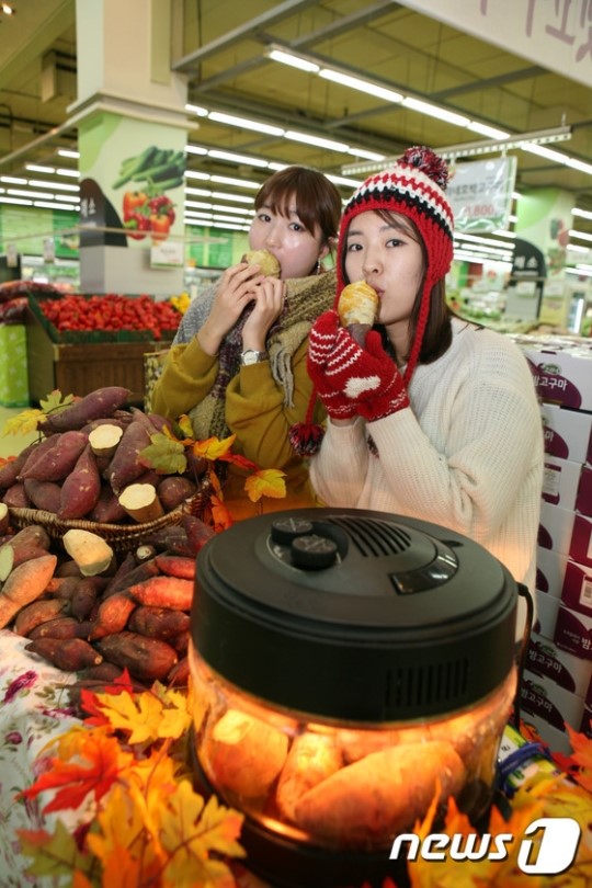 맛도 좋고 건강에도 좋은 햇고구마 드세요