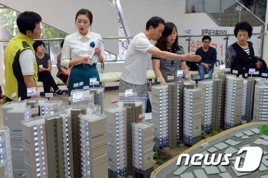GS 보문파크뷰자이 분양 열기 후끈