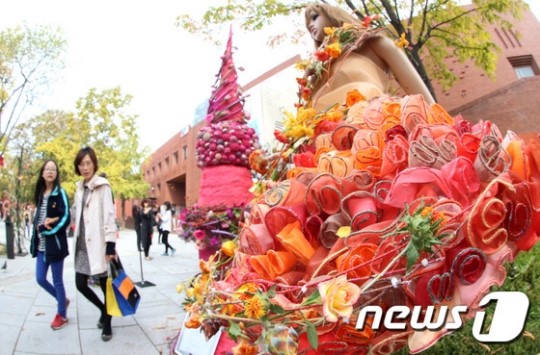 국제 꽃 장식대회, 화려함의 극치