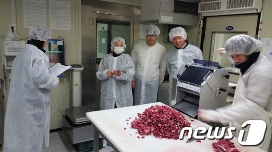 도공 섬진강휴게소, 식자재 납품업체 현장점검