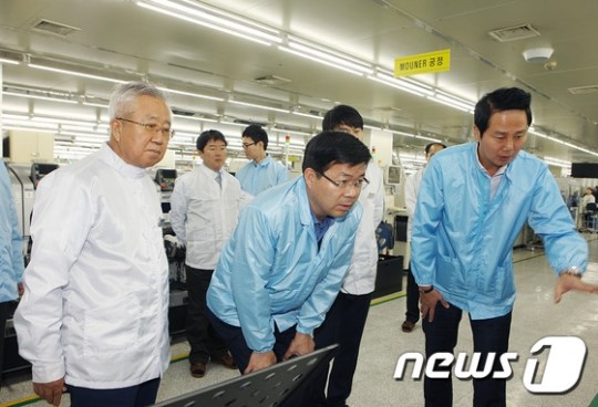 [단신]공재광 평택시장, 제이엠티(주) 방문 기업애로 청취