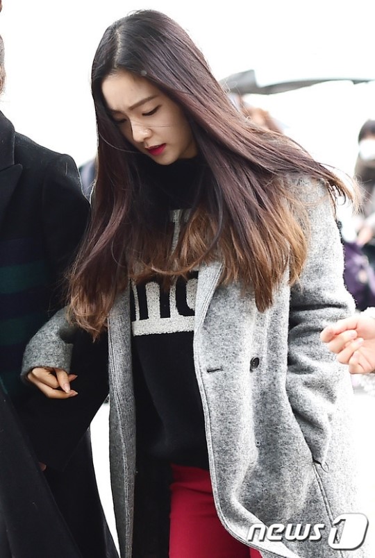 레드벨벳 아이린, 바람에 날리는 머릿결