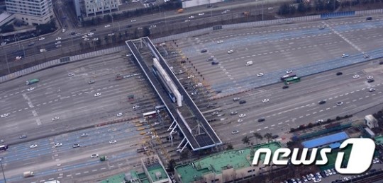 한산한 서울톨게이트