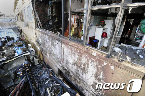 대구 평화시장 상가아파트 화재