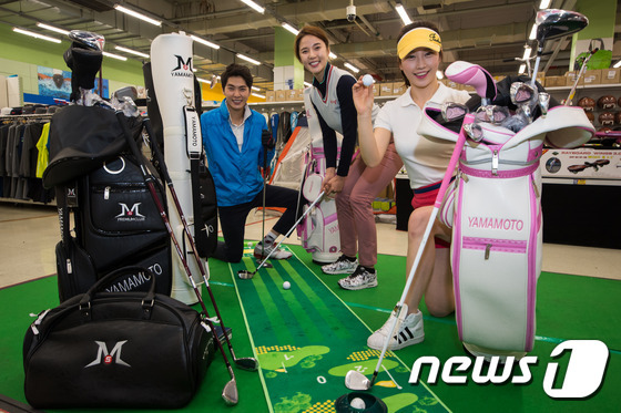 홈플러스, 야마모토 골프클럽세트 한정판매