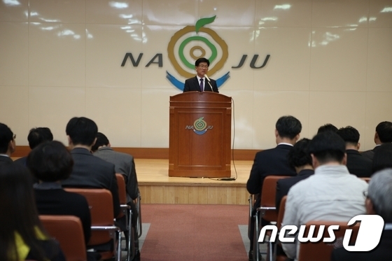 강인규 나주시장 호혜원 축산악취 해결 대통령에 건의