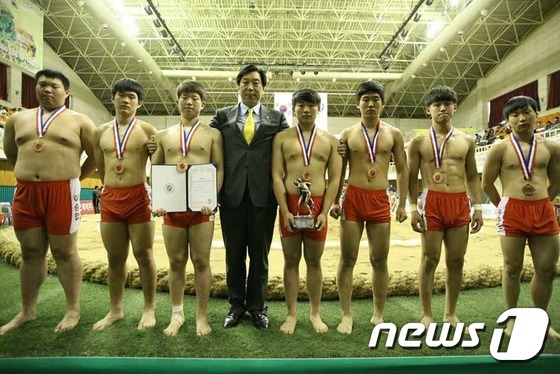 백암중학교, 제16회 증평인삼배 전국장사씨름대회 중등부 단체전 3위