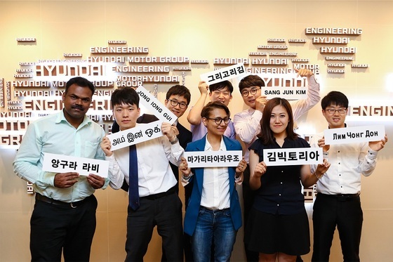 현대ENG, 외국인·한국인 직원 언어 교환 프로그램 실시