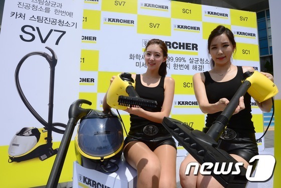 스팀살균과 진공청소를 한번에