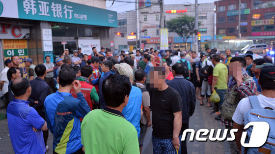 새벽을 여는 구로인력시장