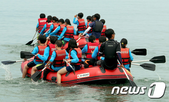 강원랜드복지재단, 삼척서 ‘해양안전 체험캠프’