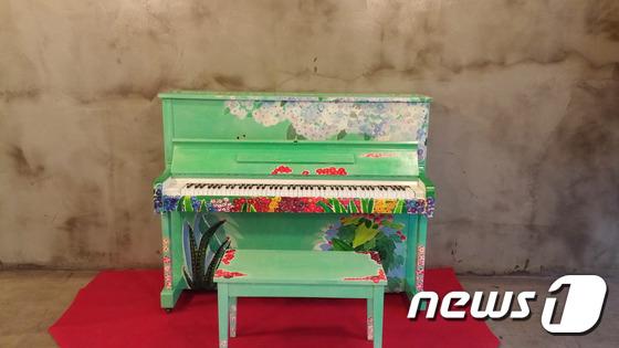 광주 동구, 예술의 거리 내 길거리피아노 설치
