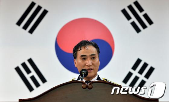 김종양 경기지방청장 '축사 대독'