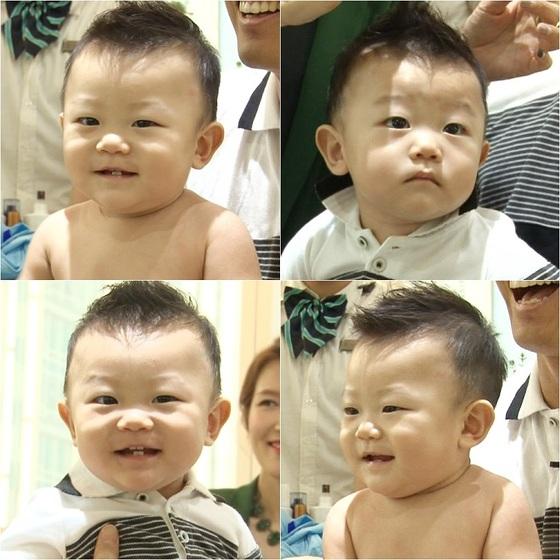 ‘슈퍼맨’ 아기보살 대박, 베컴 헤어스타일 변신 ‘상남자’