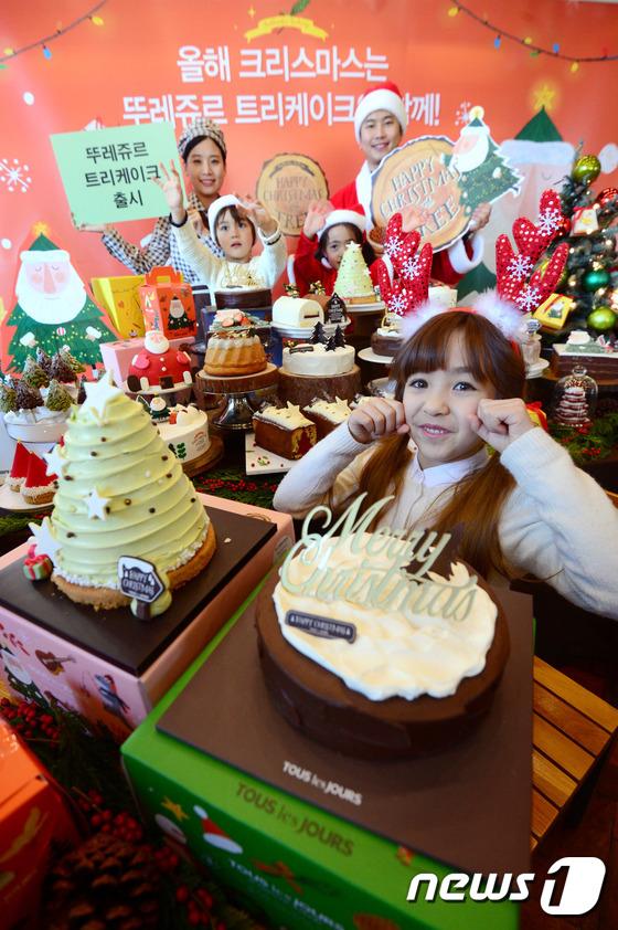 크리스마스에는 뚜레쥬르 케이크와 함께