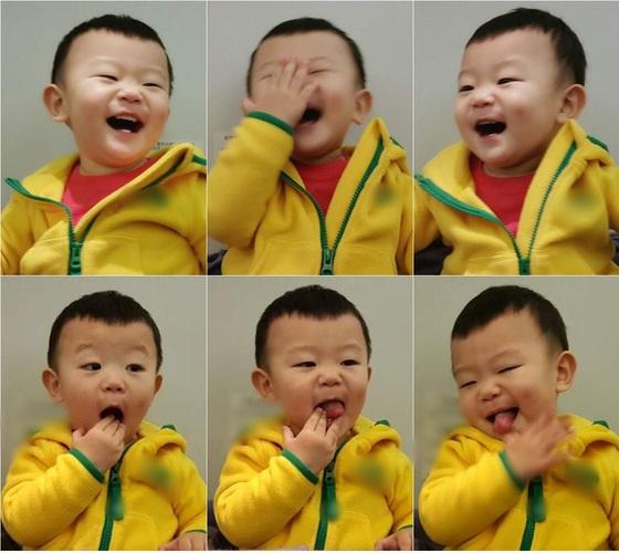 슈퍼맨 대박, 애교 웃음 비하인드 대방출 자동 엄마 미소