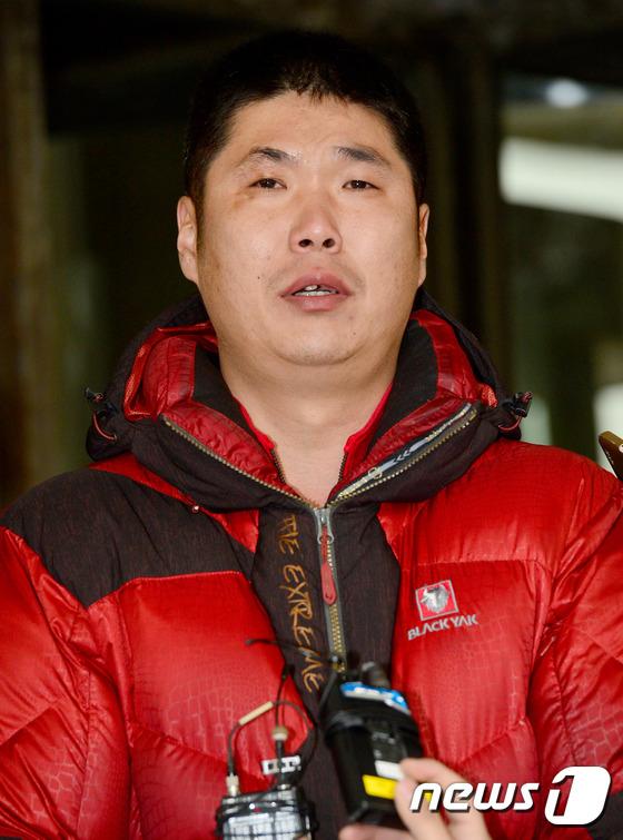 대법 발레오만도 선고에 눈물 보이는 정진홍 지부장