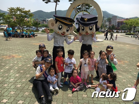 양산署, 아동학대 근절 캠페인 실시