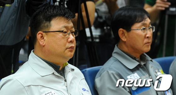대우·삼성 협력업체 간담회 참석한 김수복-김영보
