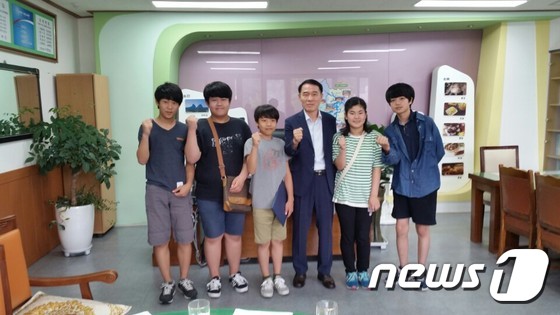 진안 동향中 학생들, 진안군청서 공무원 체험