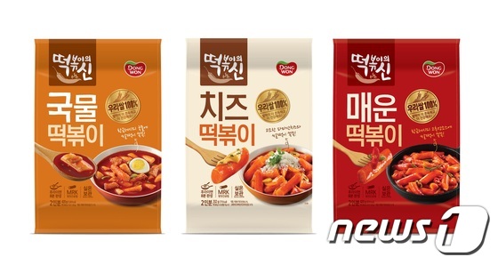동원F&B, 즉석 떡볶이 떡볶이의 신 3종 출시