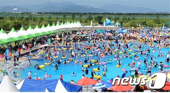 부산시, 삼락생태공원 야외수영장 21일 개장