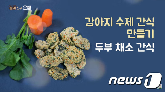 [점례야 놀자!] 강아지 수제간식 두부채소스틱