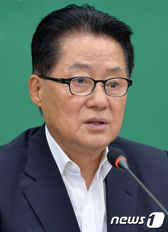박지원 추미애 축하, 모든 현안 철저히 공조하자