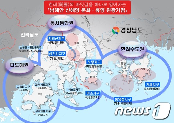 경남도, 신해양 문화·관광거점 사업 본격 추진