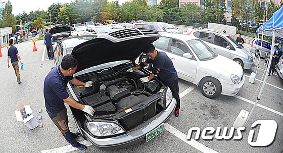 자동차 무상점검 서비스 받고 떠나세요