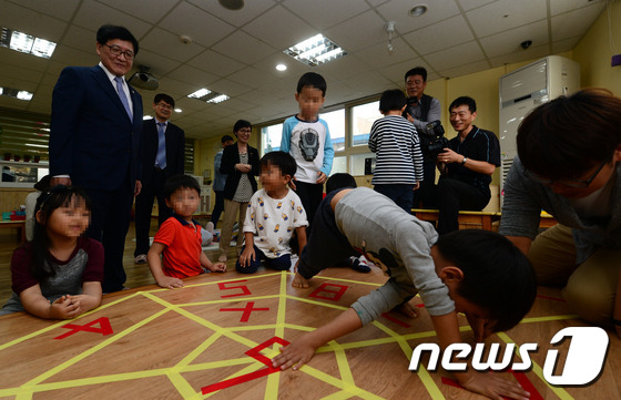 맞춤형 보육 운영 현황 점검나선 정진엽 장관