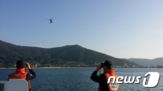 통영해경, 거제 윤돌섬 앞바다 스킨스쿠버 실종자 수색