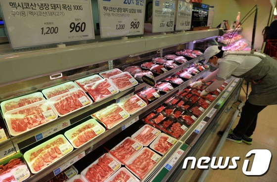 돼지고깃값 급등
