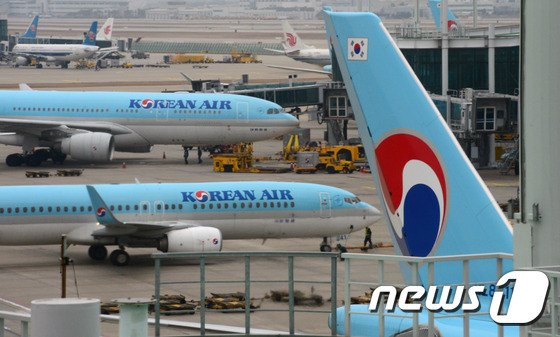 대한항공 조종사노조 파업 이틀째