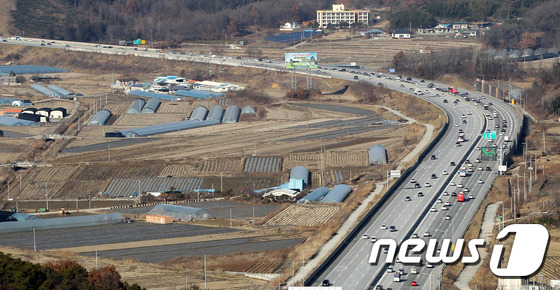 호남고속도로 상행선...원활한 교통흐름