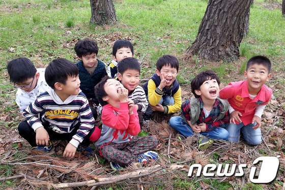강원지역 유아숲 체험원 7곳, 연평균 5만명 방문