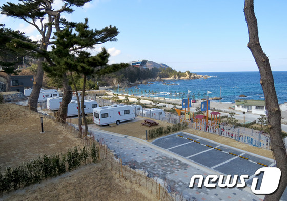 삼척 장호비치캠핑장 내달 3일 개장