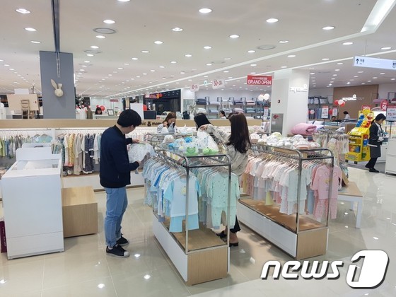 순천만 플라자점에 오가닉맘이 오픈했어요~