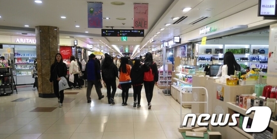기네스북 오른 부평지하상가, 사드여파에 매출 뚝