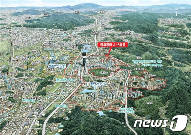 LH 경기본부, 동탄2 A-6블록 국민임대주택 730세대 공급