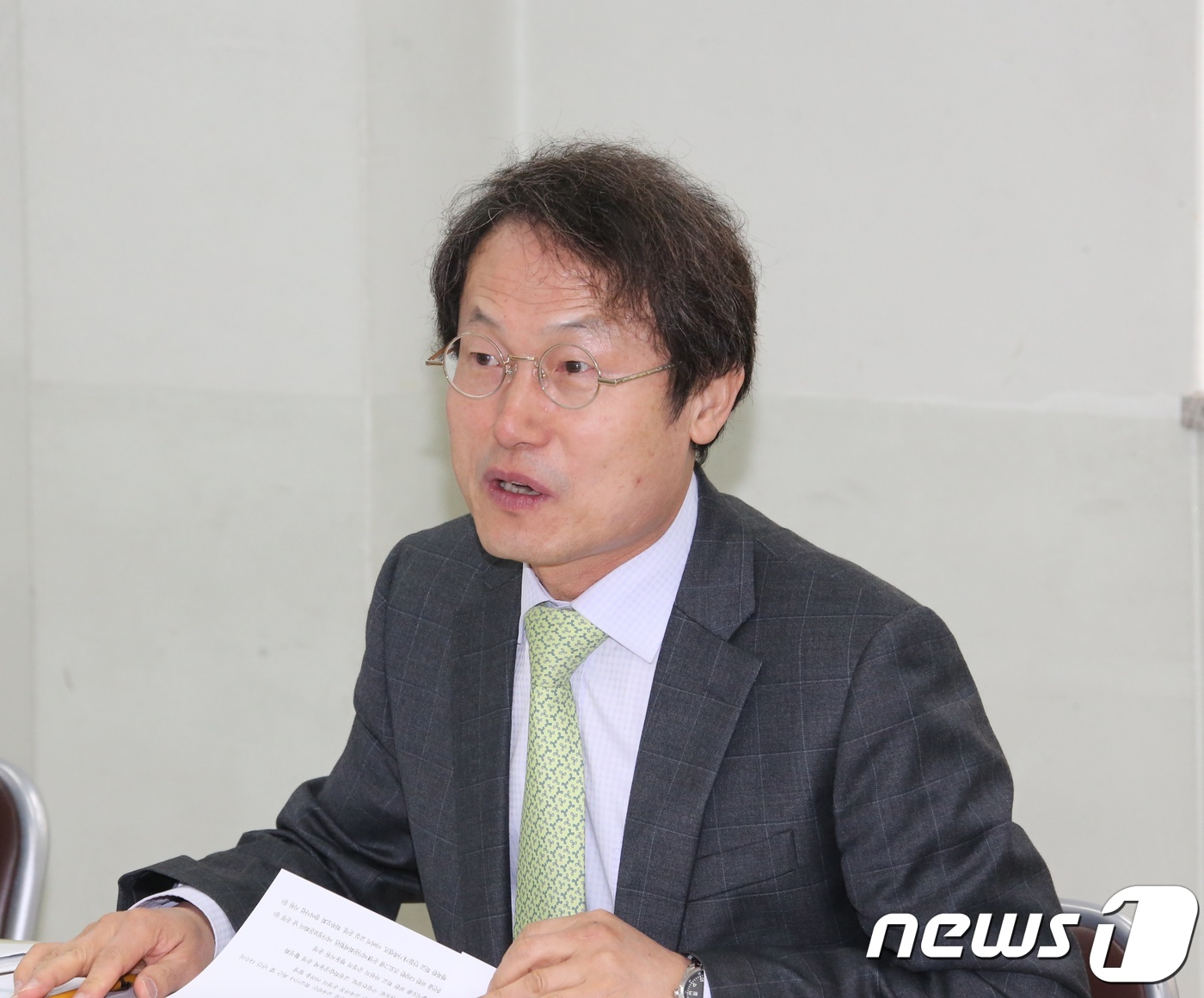 정애학교 방문한 조희연 교육감 