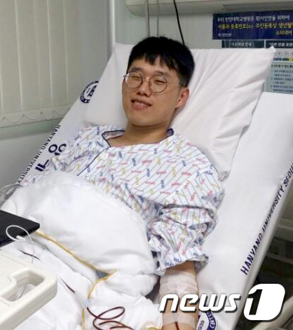 골수 기증 및 헌혈 84회 실시한 김재헌 하사